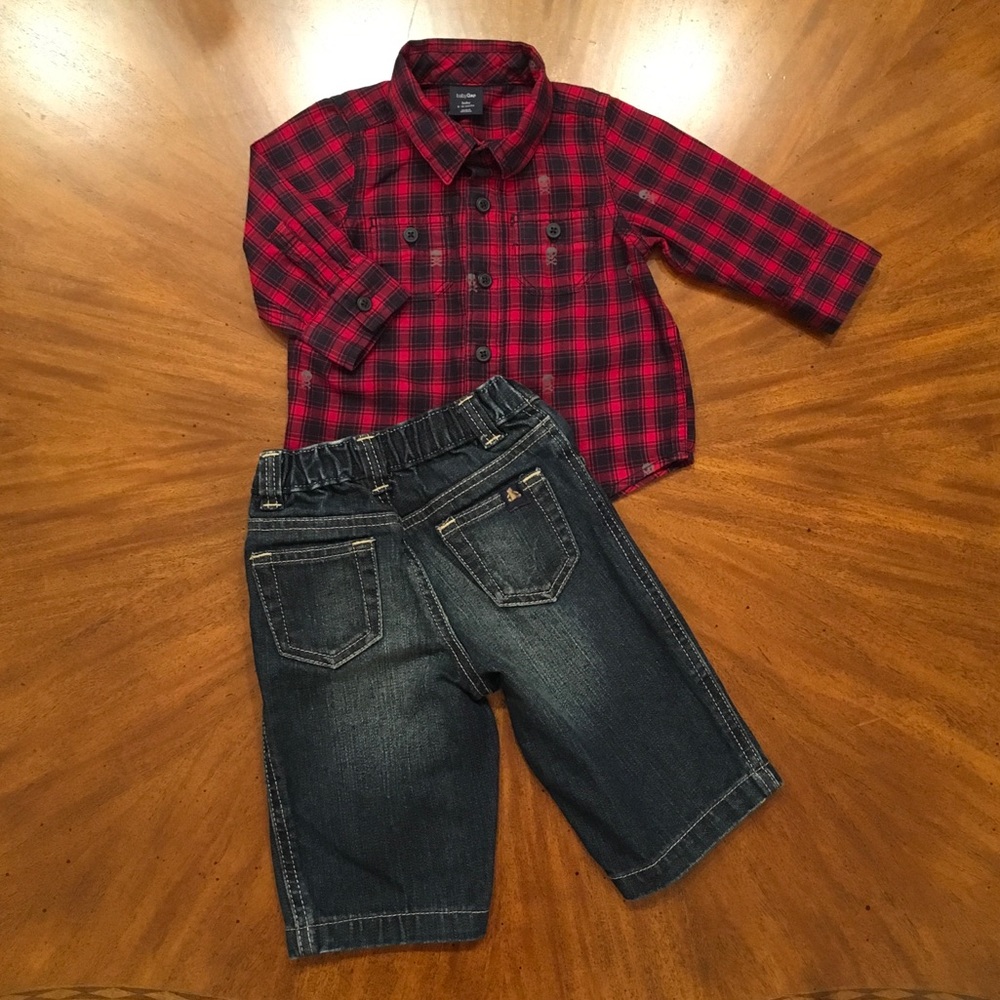 🐻Baby Gap Baby Boy Outfit Size 6-12M🐻